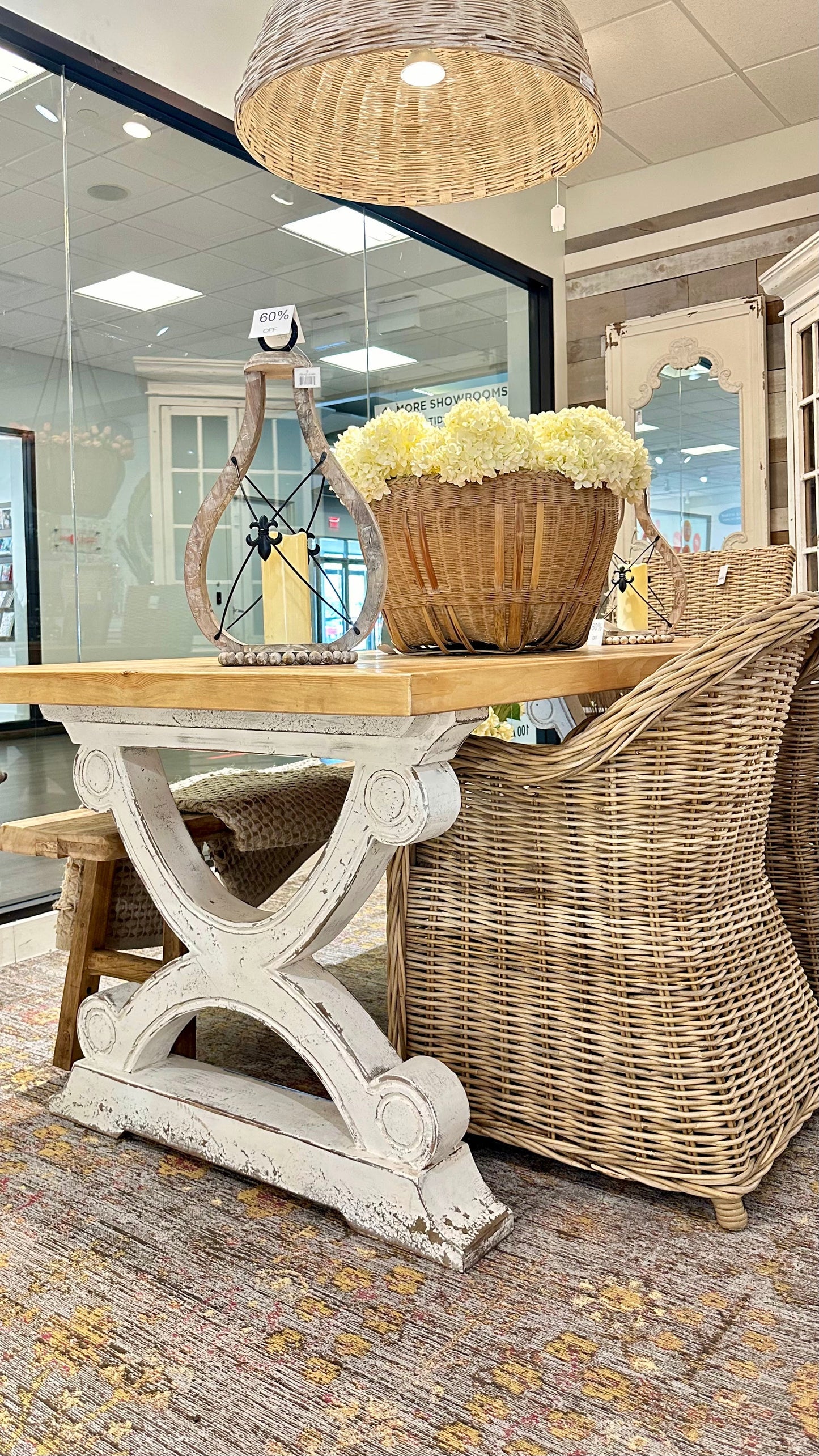 Rattan Arm Chair With Cushion