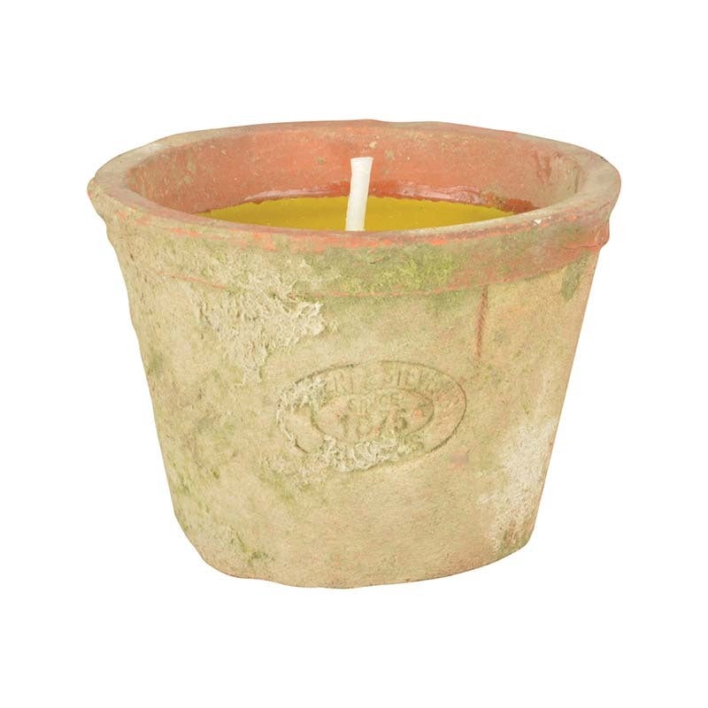 Citronella Candle Aged Teracotta
