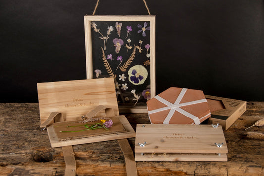 Flowers And Herbs Press With Straps