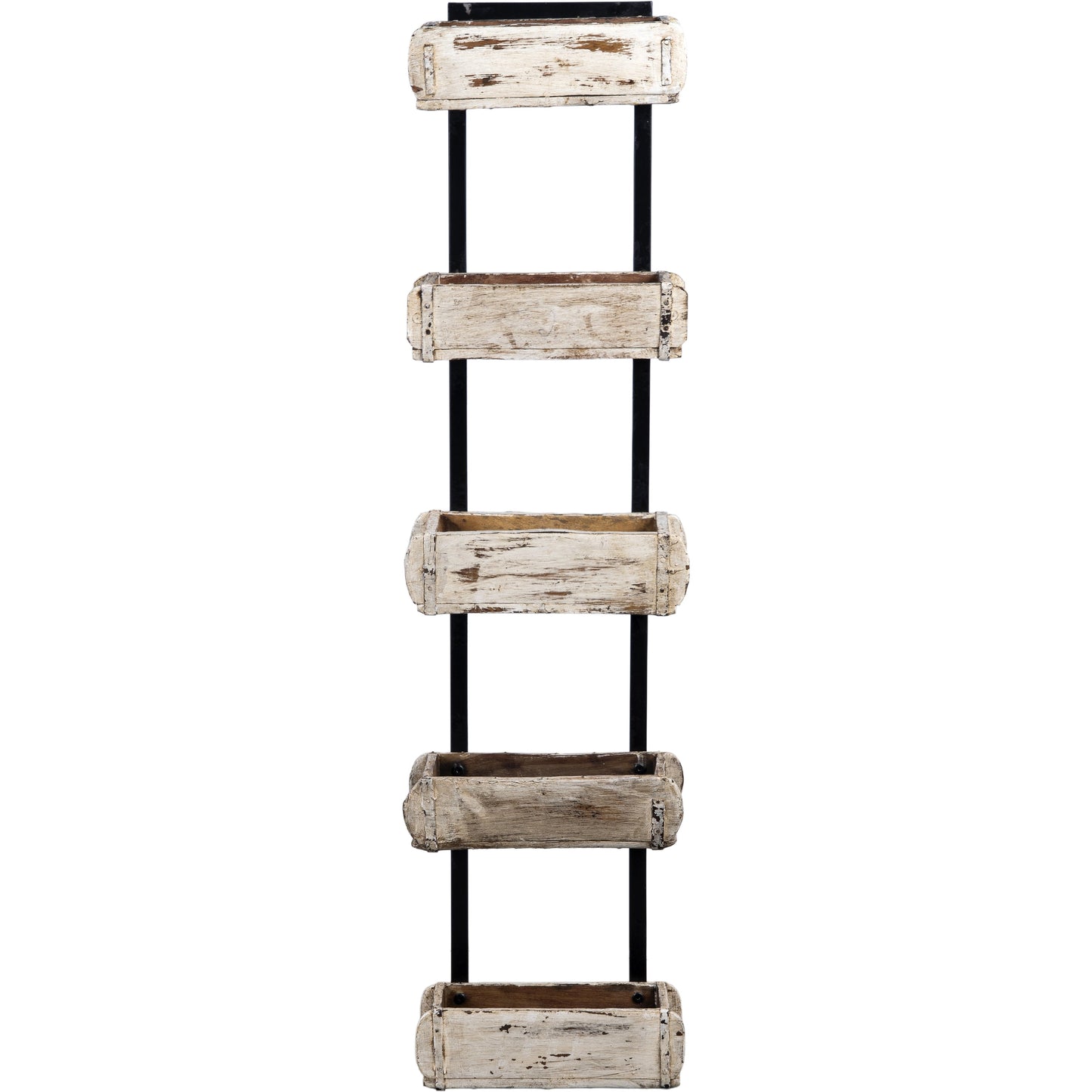 Wooden Brick Mould Tower 5, White