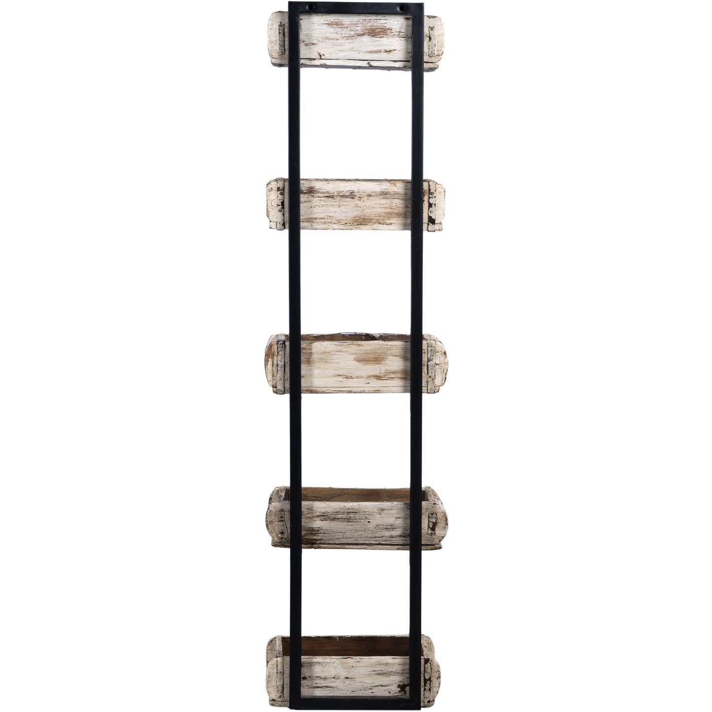 Wooden Brick Mould Tower 5, White