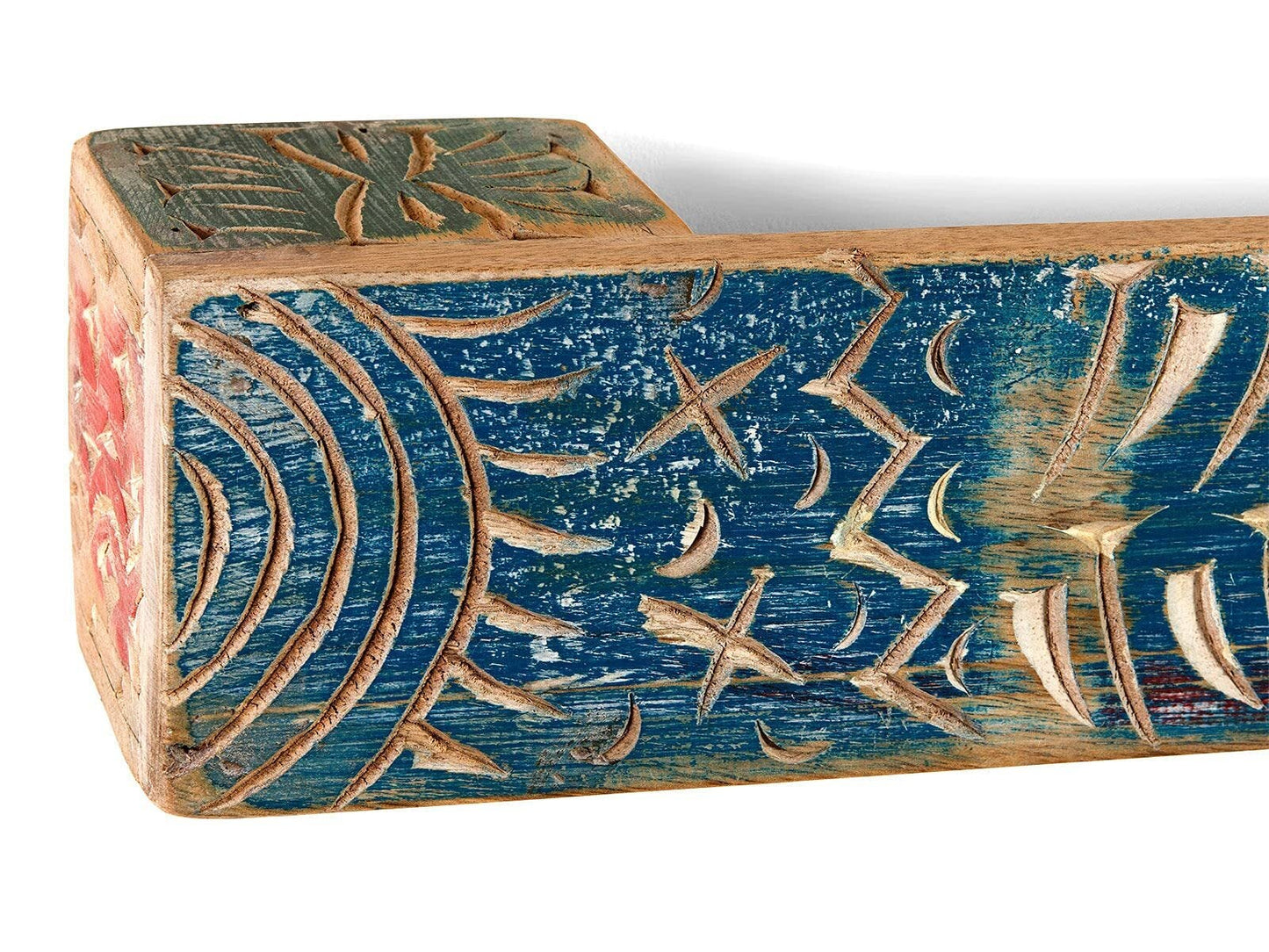 60% Hand Carved Towel Holder