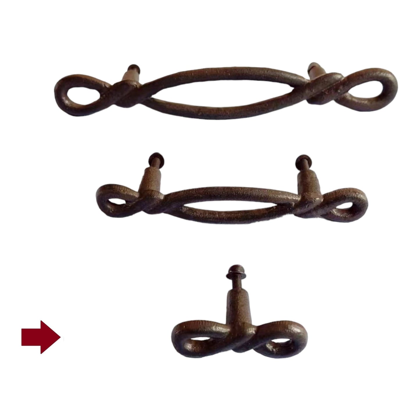 Rope Twist Knobs