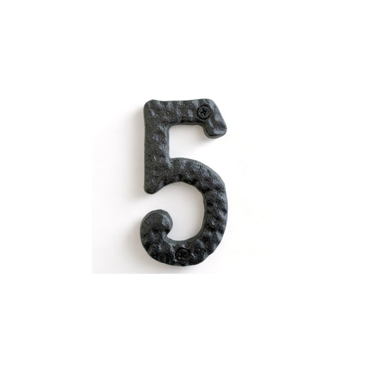 Cast Iron Number 5, 4 inches (JS-RN4-5)