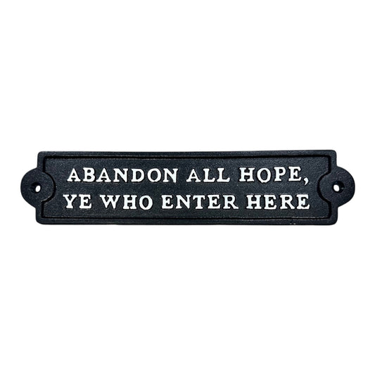 ~Abandon All Hope, Ye Who Enter Here~, Black