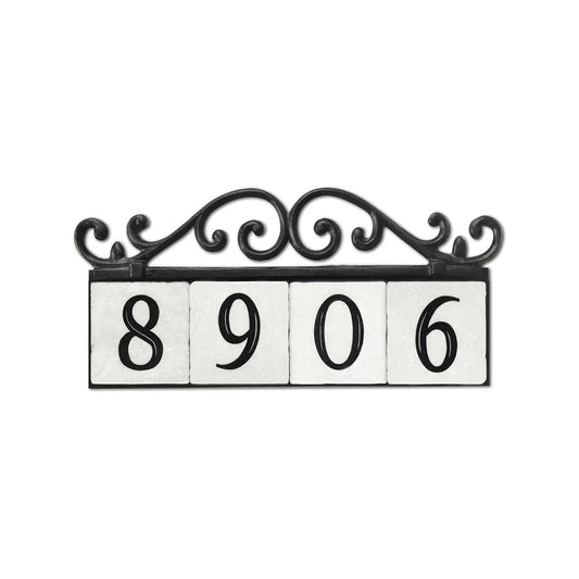 Old world bracket,4-tile, horizontal