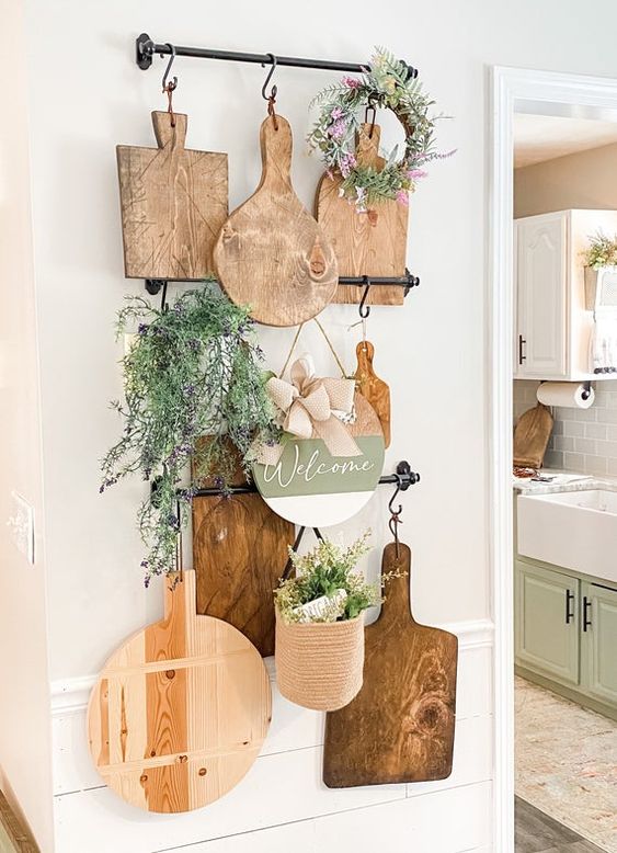 Hand-Forged Hook Rack With 3 Hangers