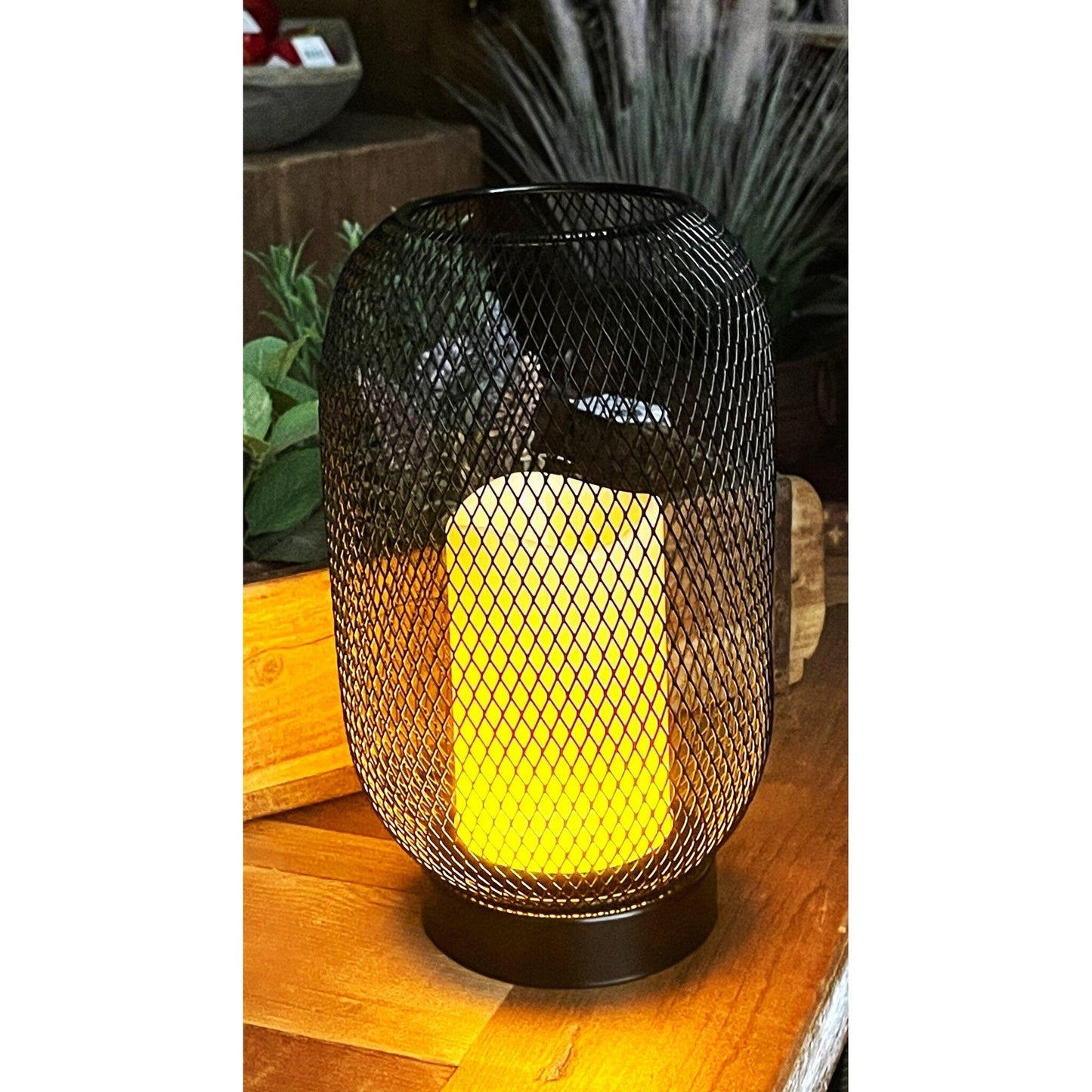 LED Wire Lantern, D15X25Cm