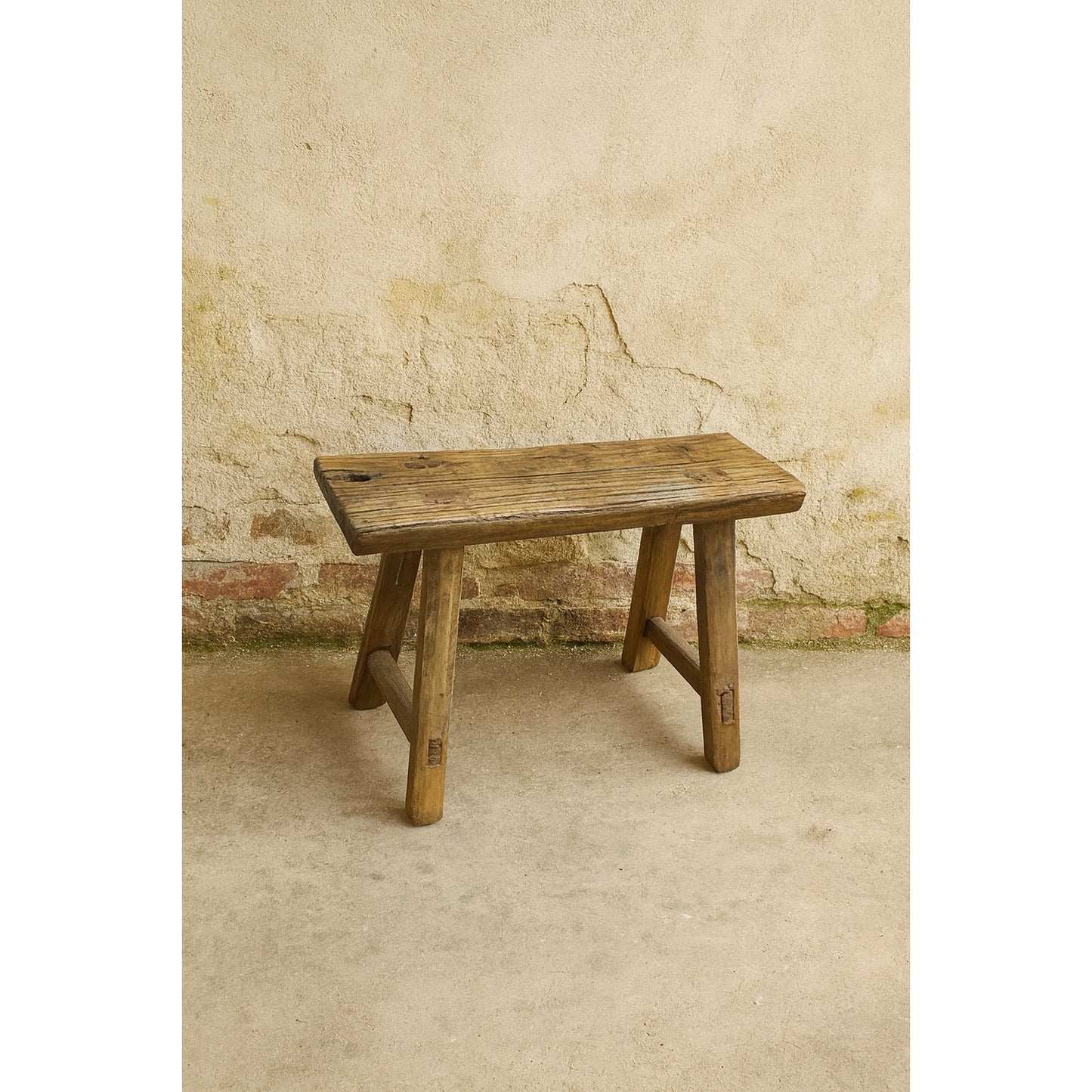 Rect. Antique Mini Stool *Assorted, Size May Vary*