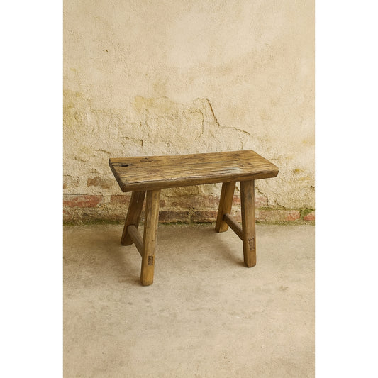 Rect. Antique Mini Stool *Assorted, Size May Vary*