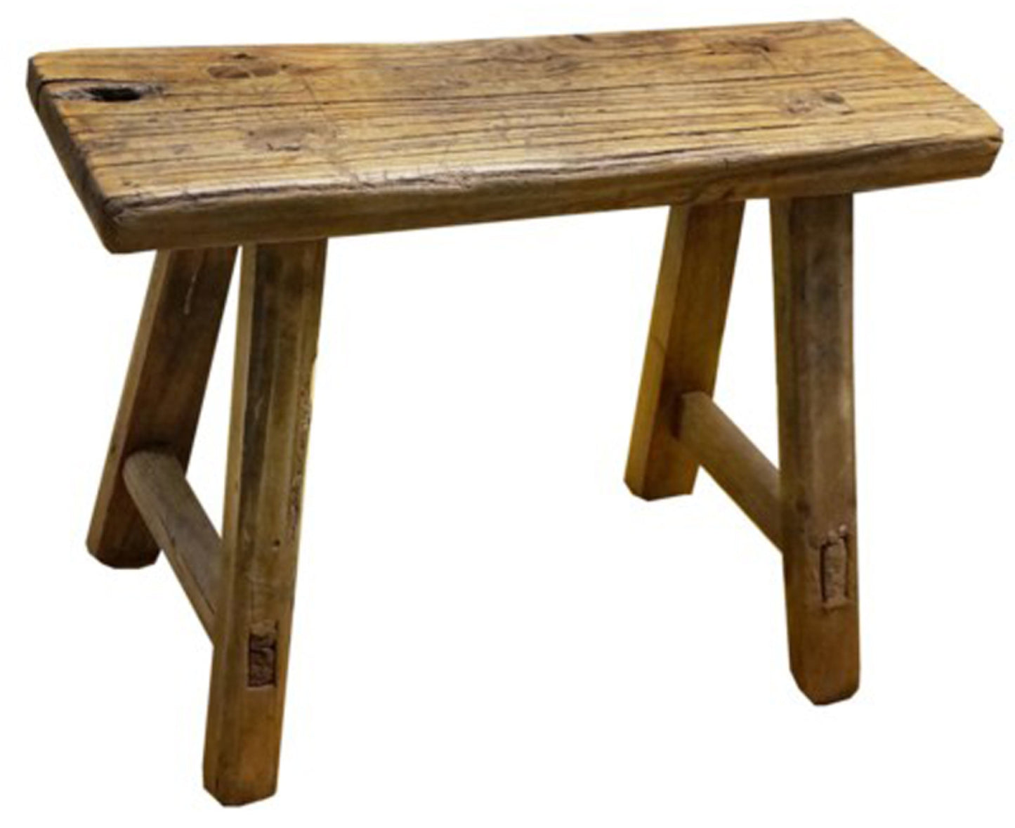 Rect. Antique Mini Stool *Assorted, Size May Vary*