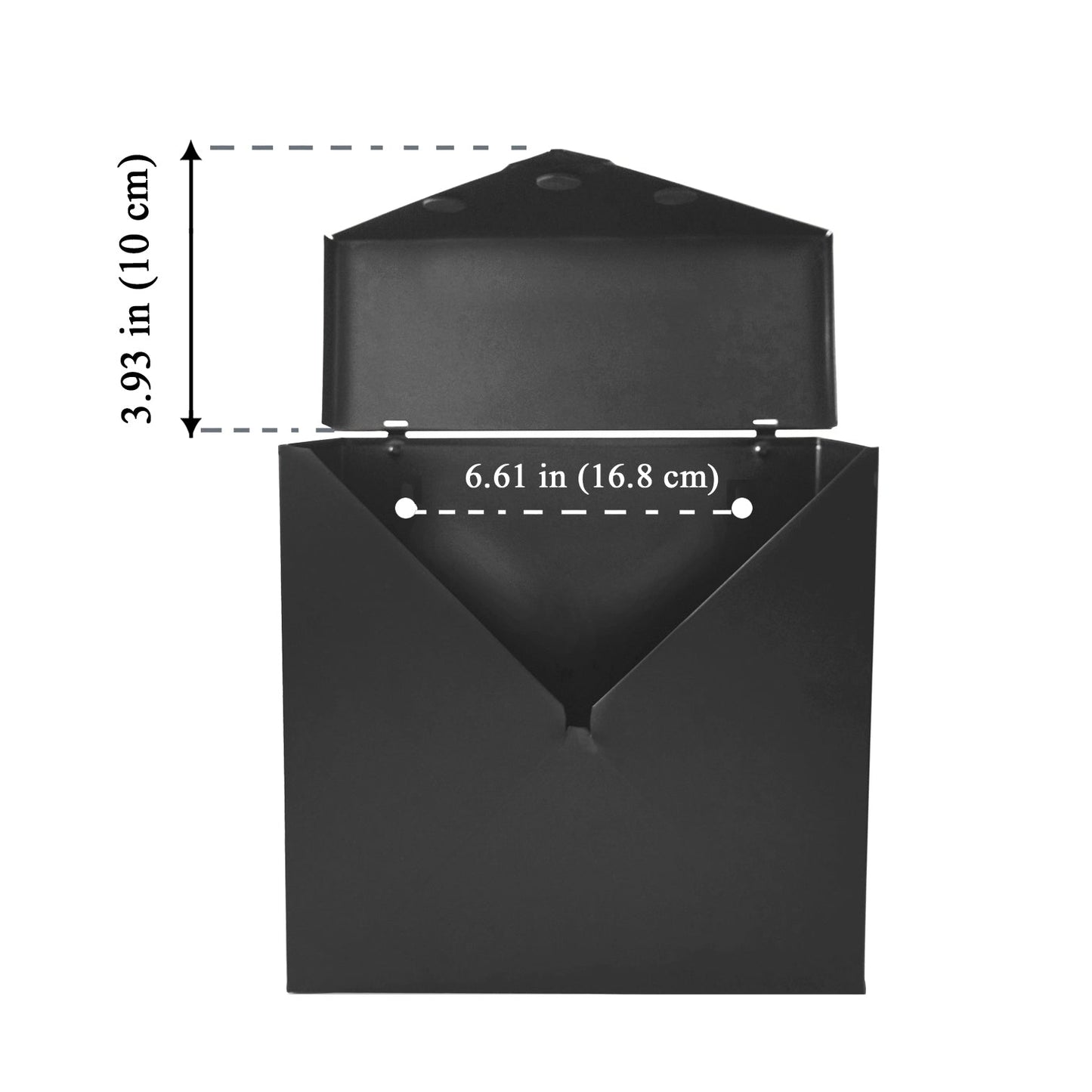 Chicago Mailbox Black