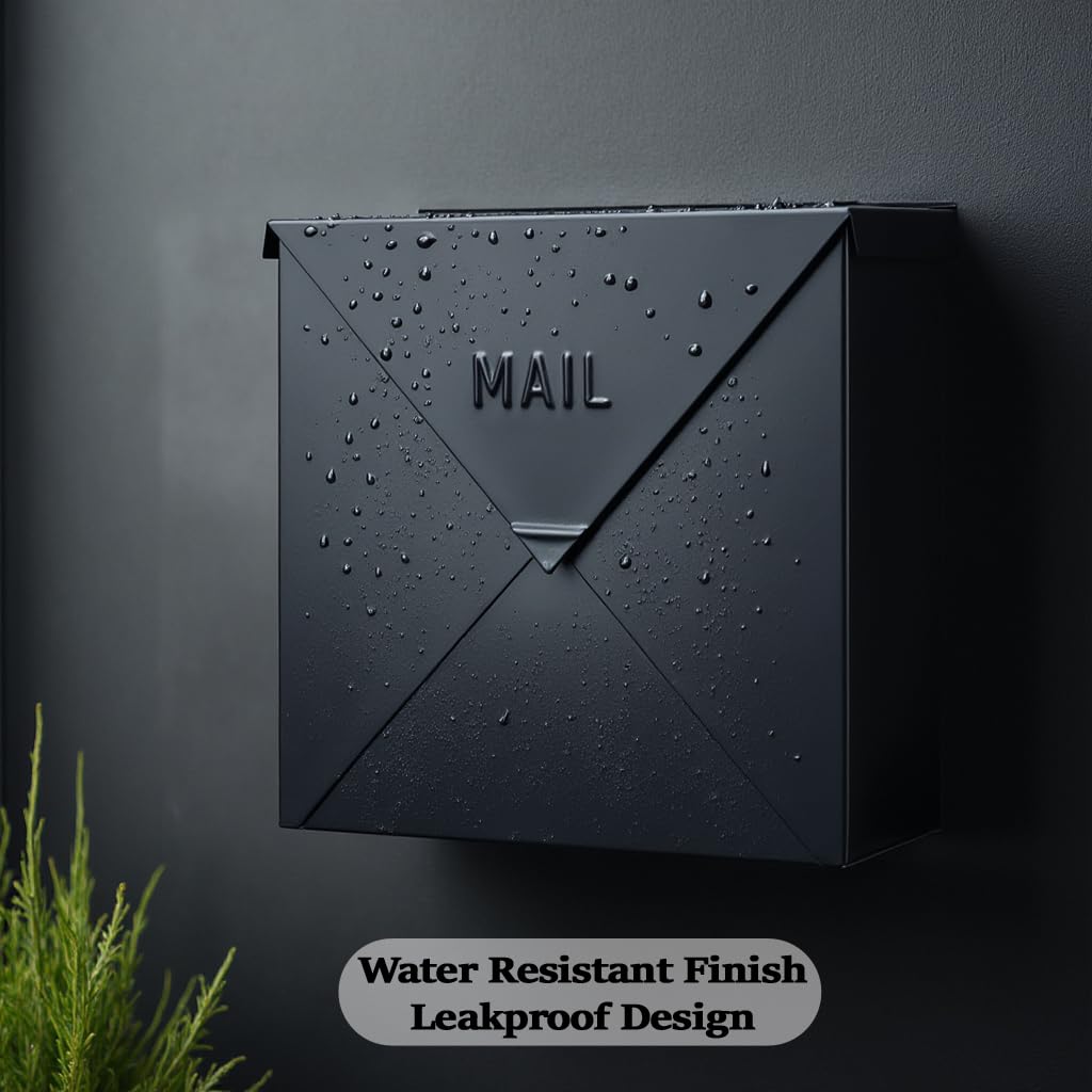 Chicago Mailbox Black