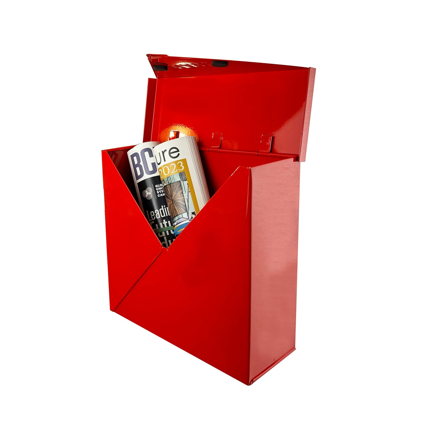 Chicago Mailbox Red