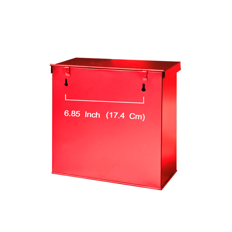 Chicago Mailbox Red