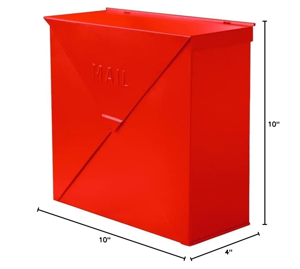 Chicago Mailbox Red