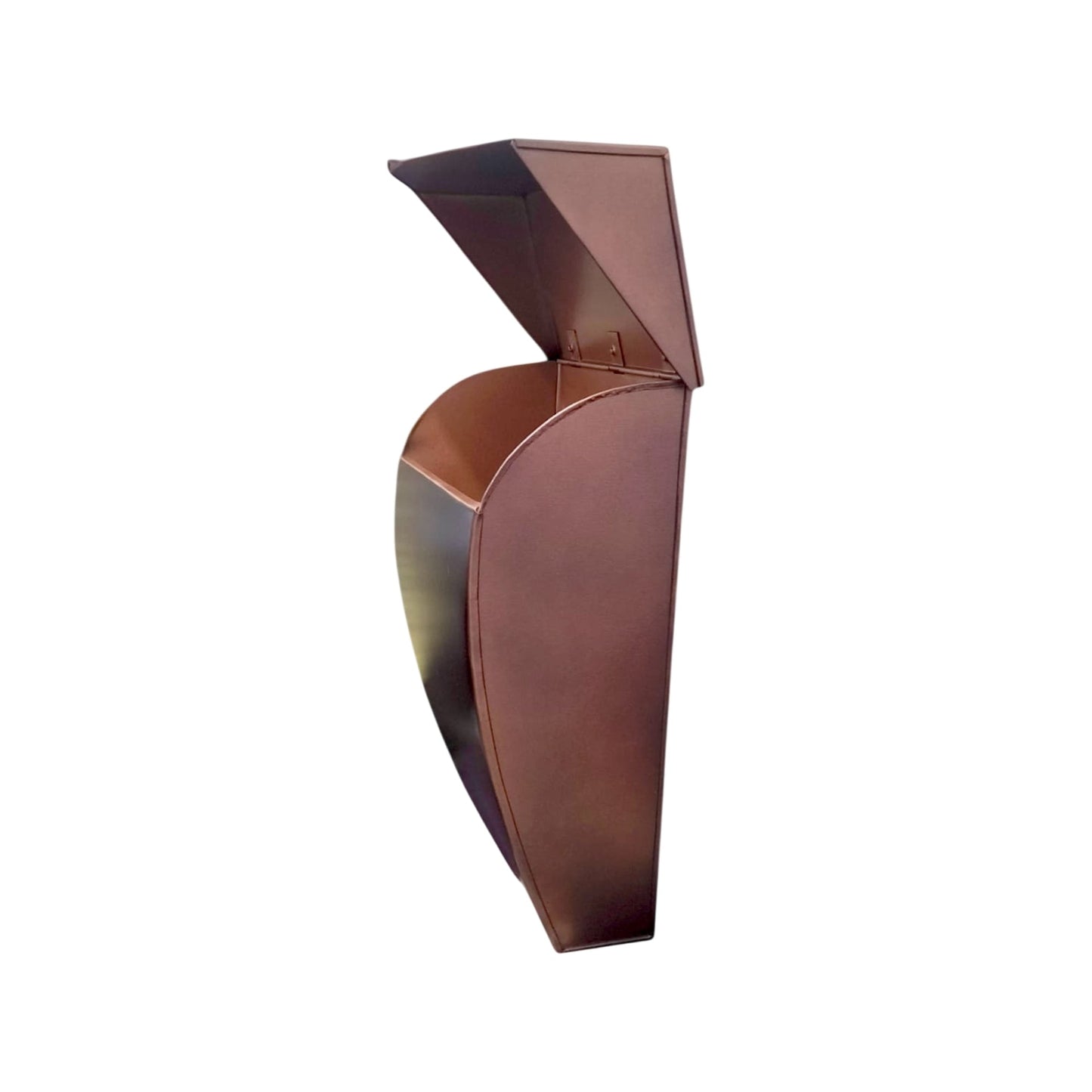 Bradly Steel Mailbox, Antique Copper
