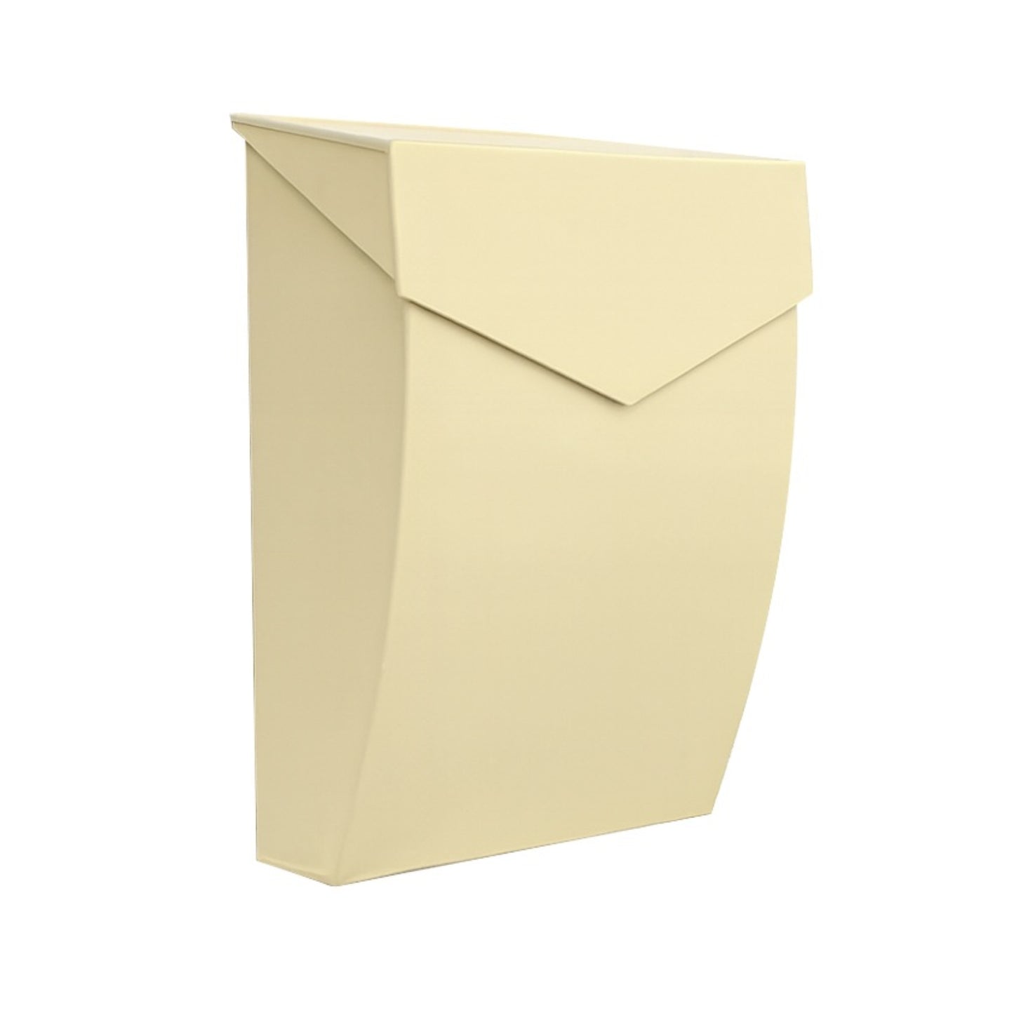 Bradly Steel Mailbox Cream