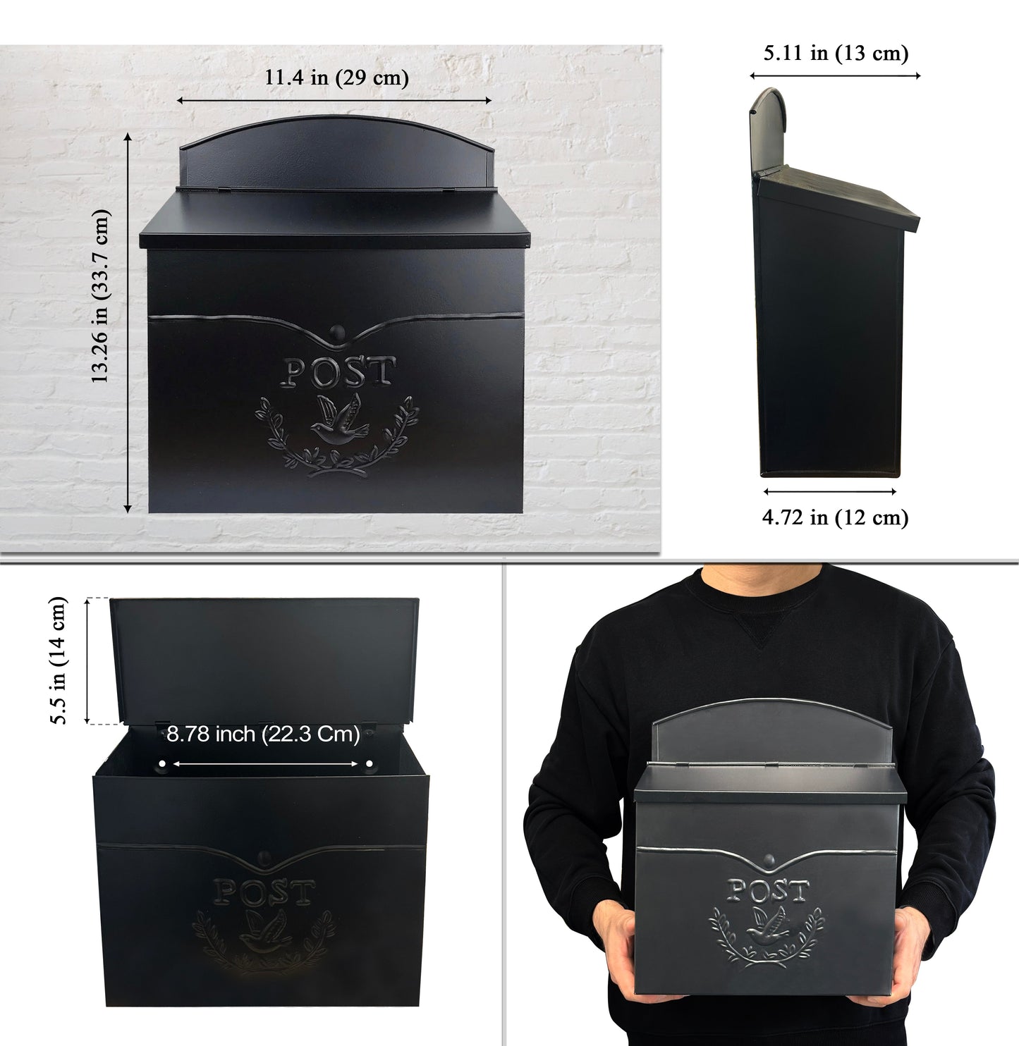 Chelsea Post Mailbox, Red