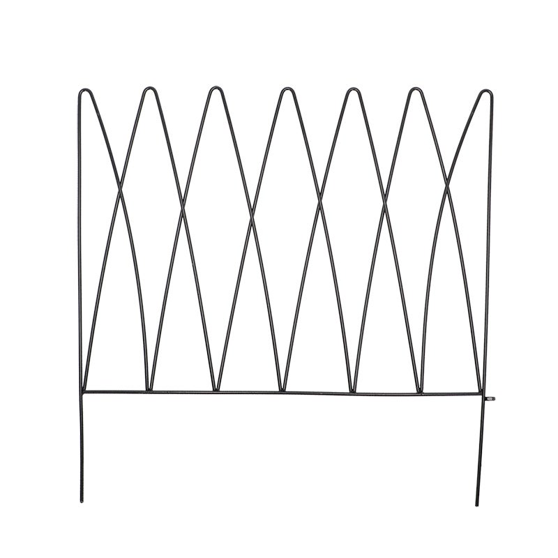 Garden Border Fence Metal Waves