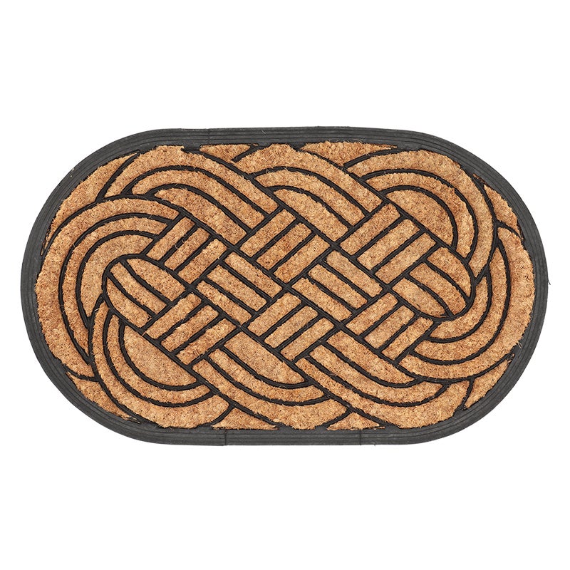 Doormat Rubber/ Coir Woven L