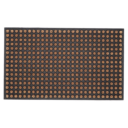 Doormat Rubber/Cocos Dots L
