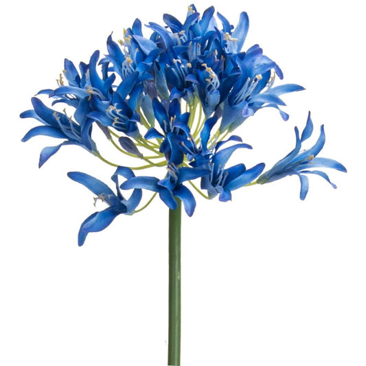 Artificial Agapanthus Stem Blue