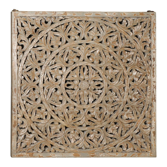 Art. Wooden Panel, 43x43 in
