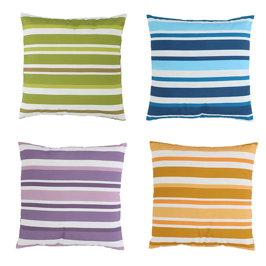 Striped Outdoor Cushion Ass.
