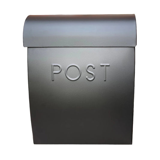 Sylvia Small Euro Mailbox, Black