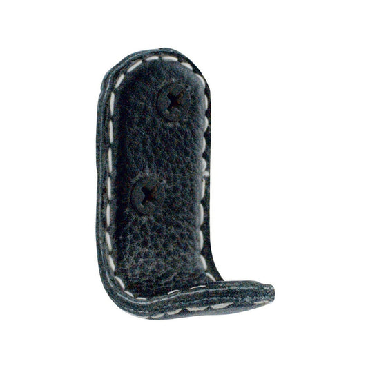 Alum. & Leather Hook (VE-0241BLK)
