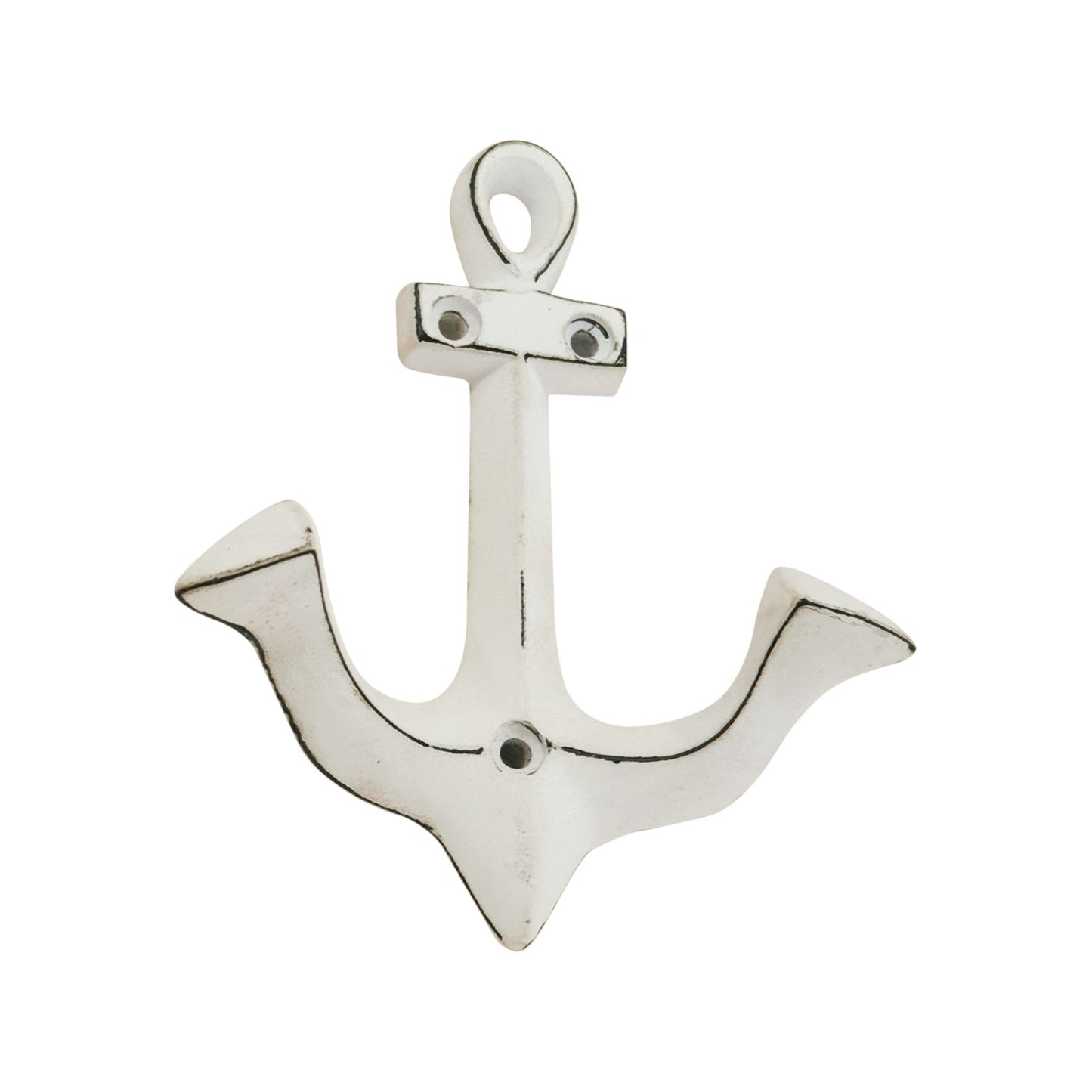 Anchor Wall Hook, Distressed White