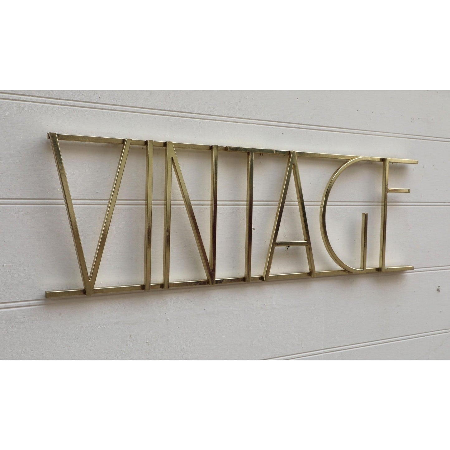 Vintage Wall Signage, Toronto Showroom