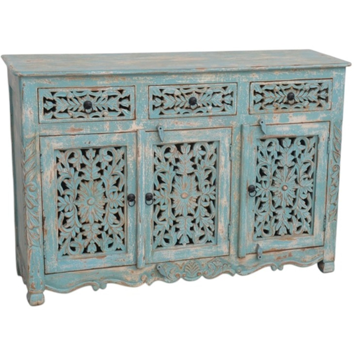 Wooden Carved Sideboard