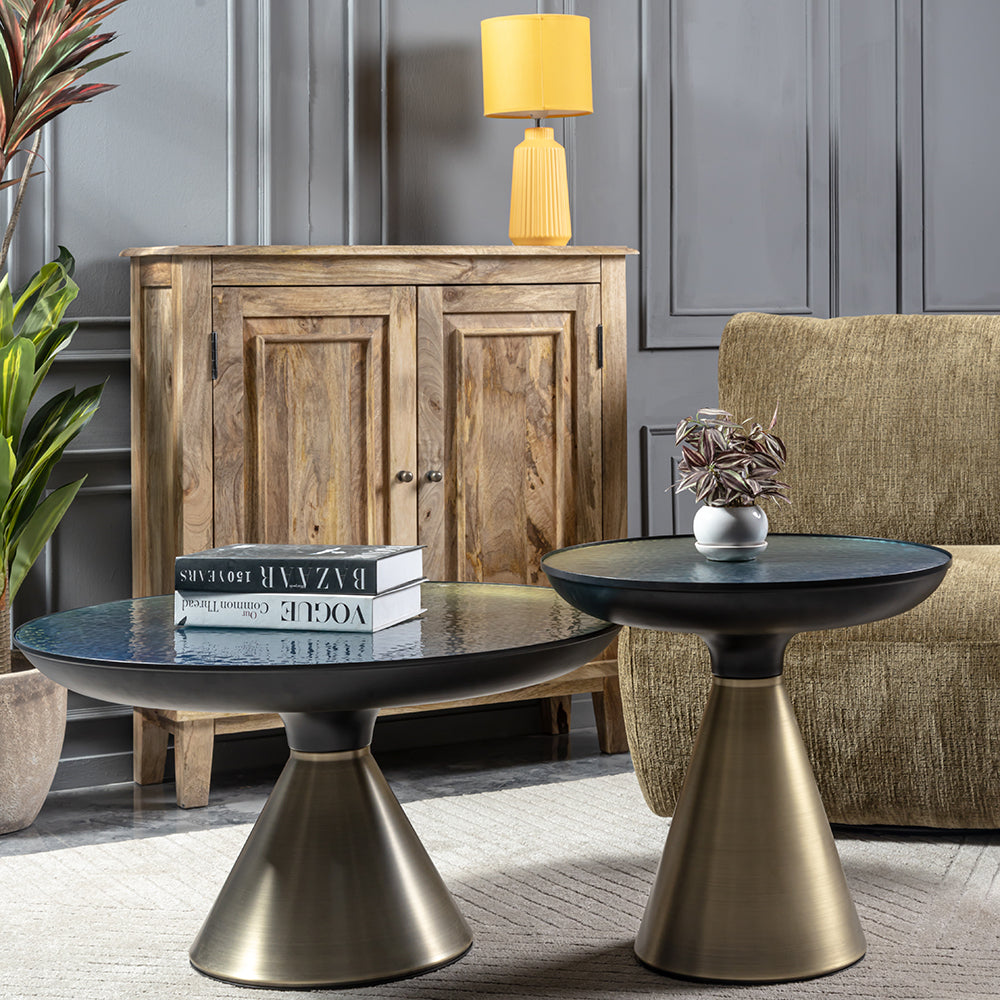 Ava Long Coffee Tables, Set Of Two