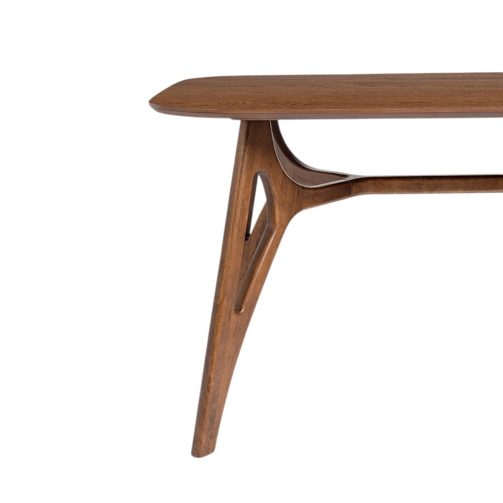 Olivia Judd Dining Table, Dark Walnut