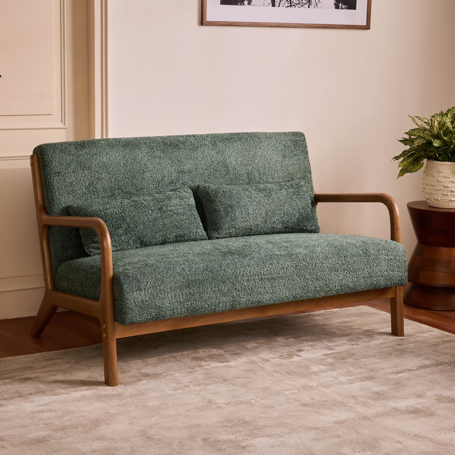 Roxanne 2 Seater Sofa, Green