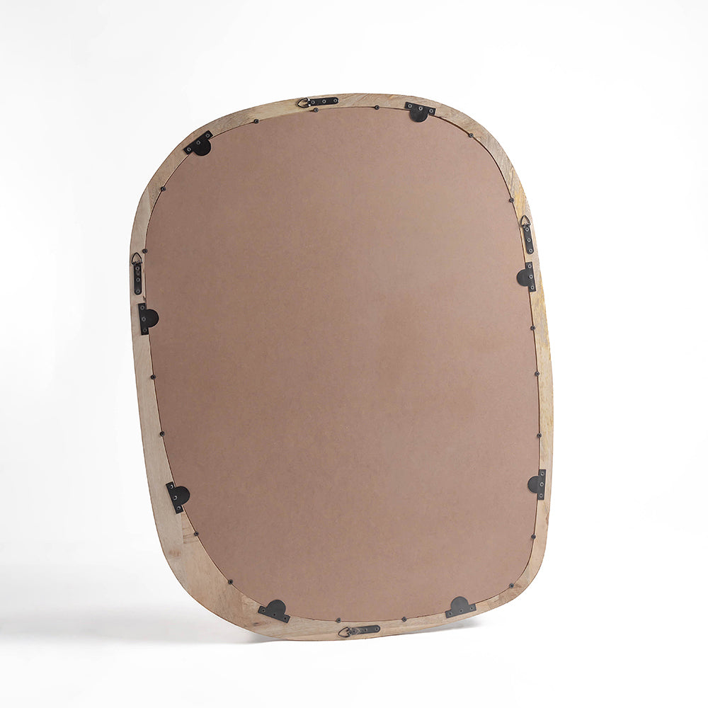 Mango Frost Mirror Frame, Black