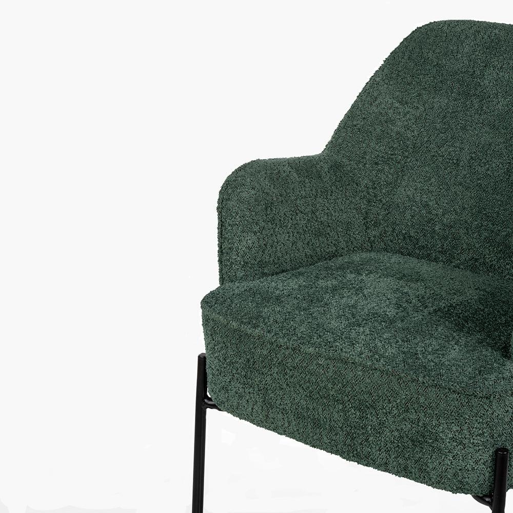Magnolia Majesty Armchair, Green