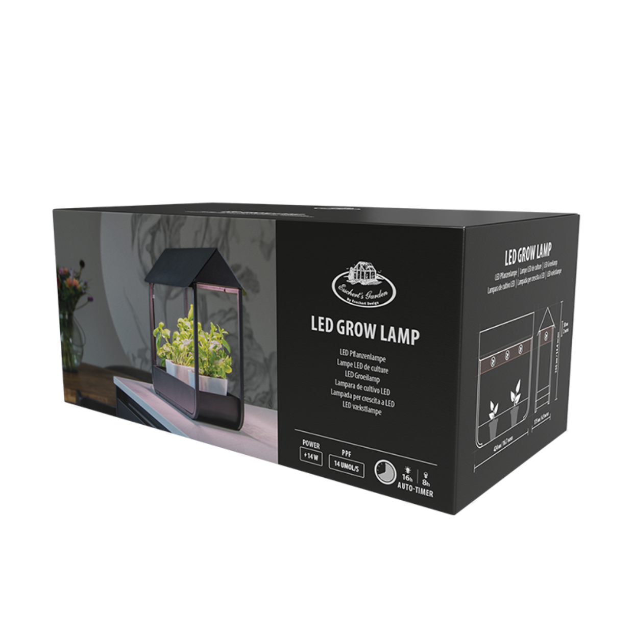 Plant Grow Lamp Greenhouse Black