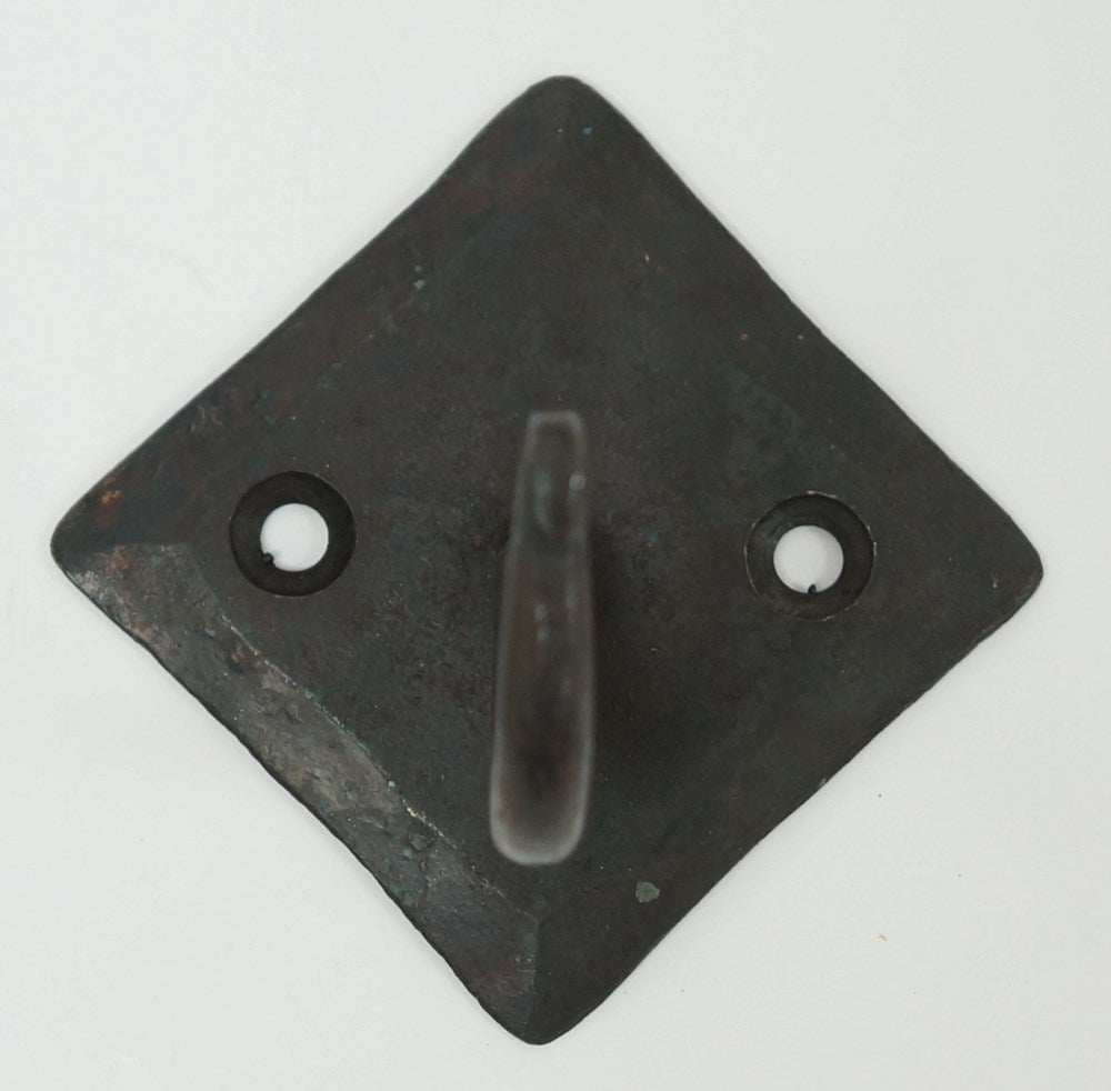 Forged Square Plate Wall Hook
