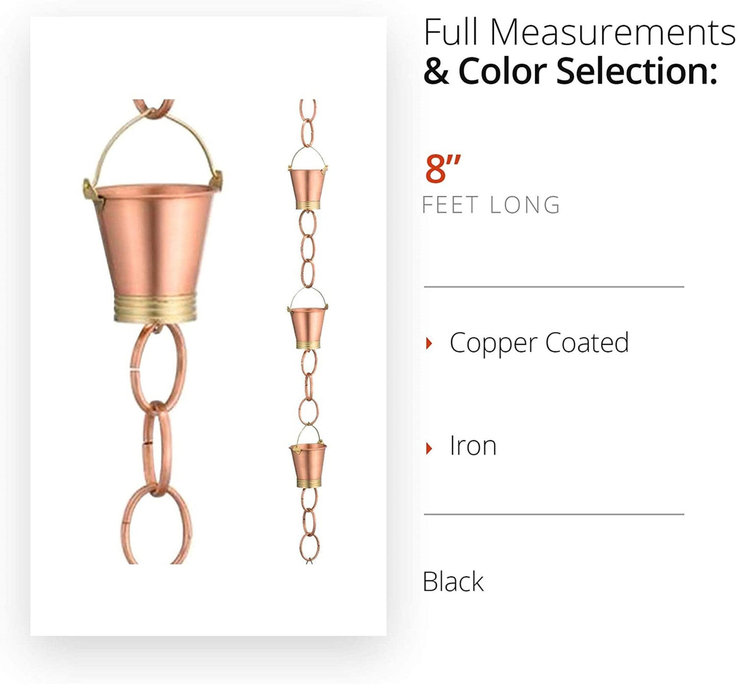 Rain Chain Bucket Iron, Last Chance