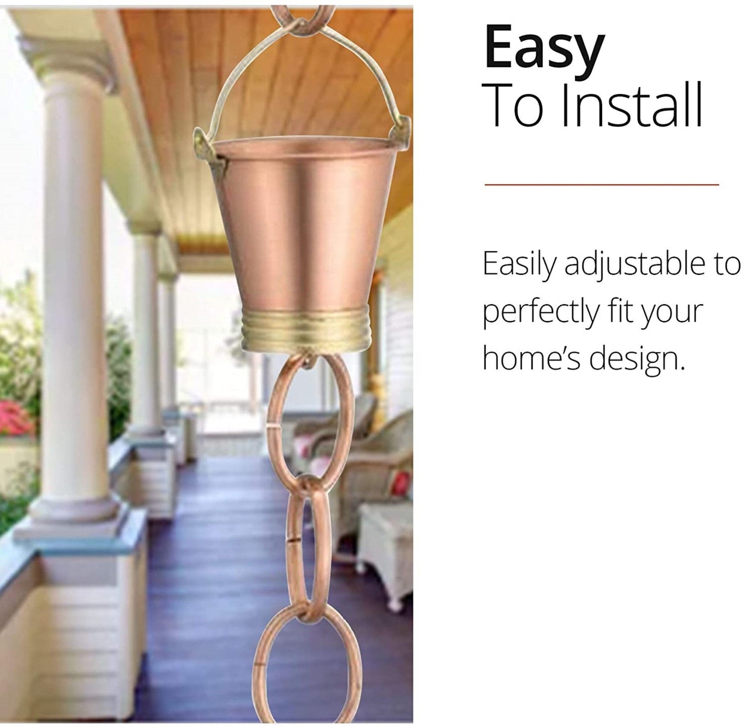 Rain Chain Bucket Iron, Last Chance