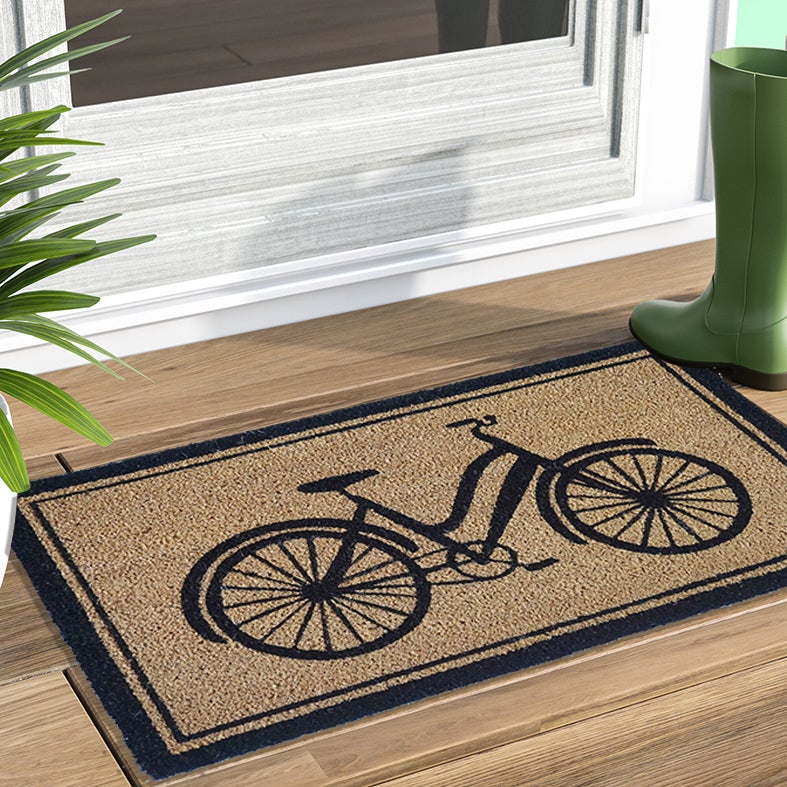 Bicycle Doormat, 18x30in
