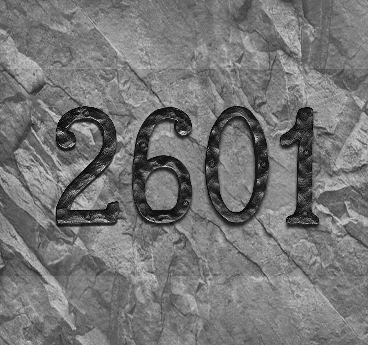 Cast iron number 6or9, 5.5 in (JS-RUSTICNUMBER-6)