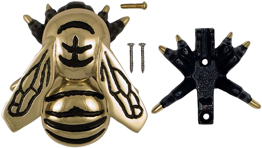 Bee Door Knocker, Cast Iron