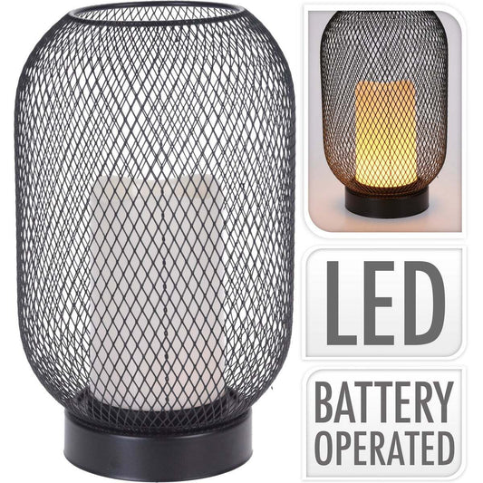 LED Wire Lantern, D15X25Cm
