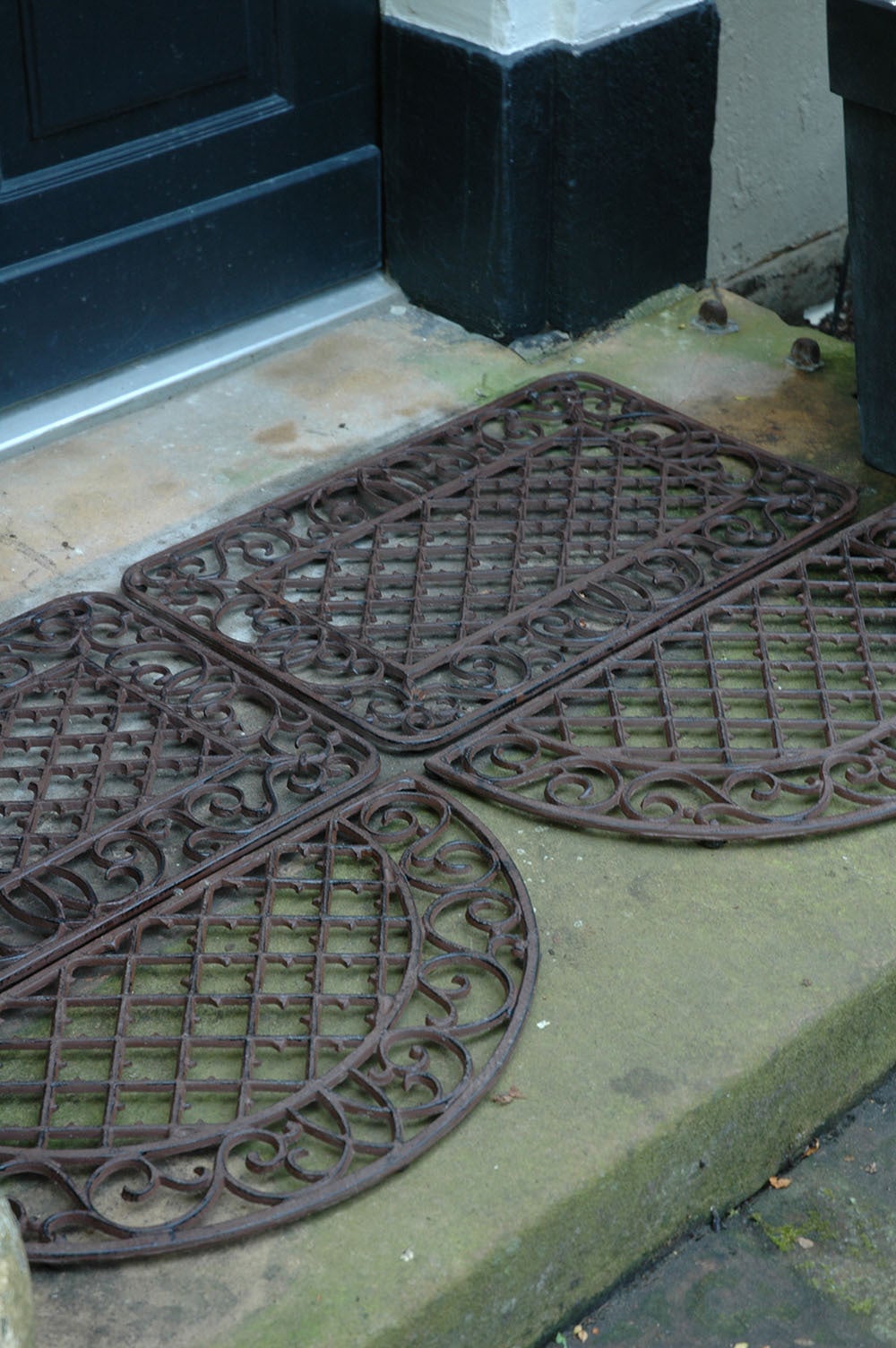 Doormat Cast Iron Half Round