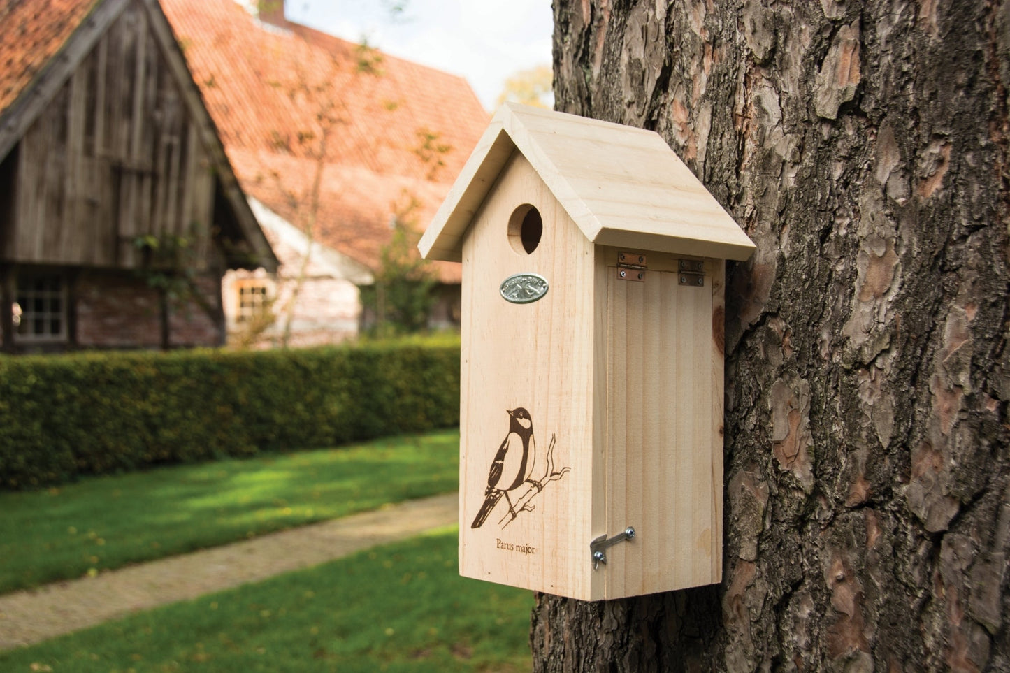 Birdhouse Great Tit Silhouette