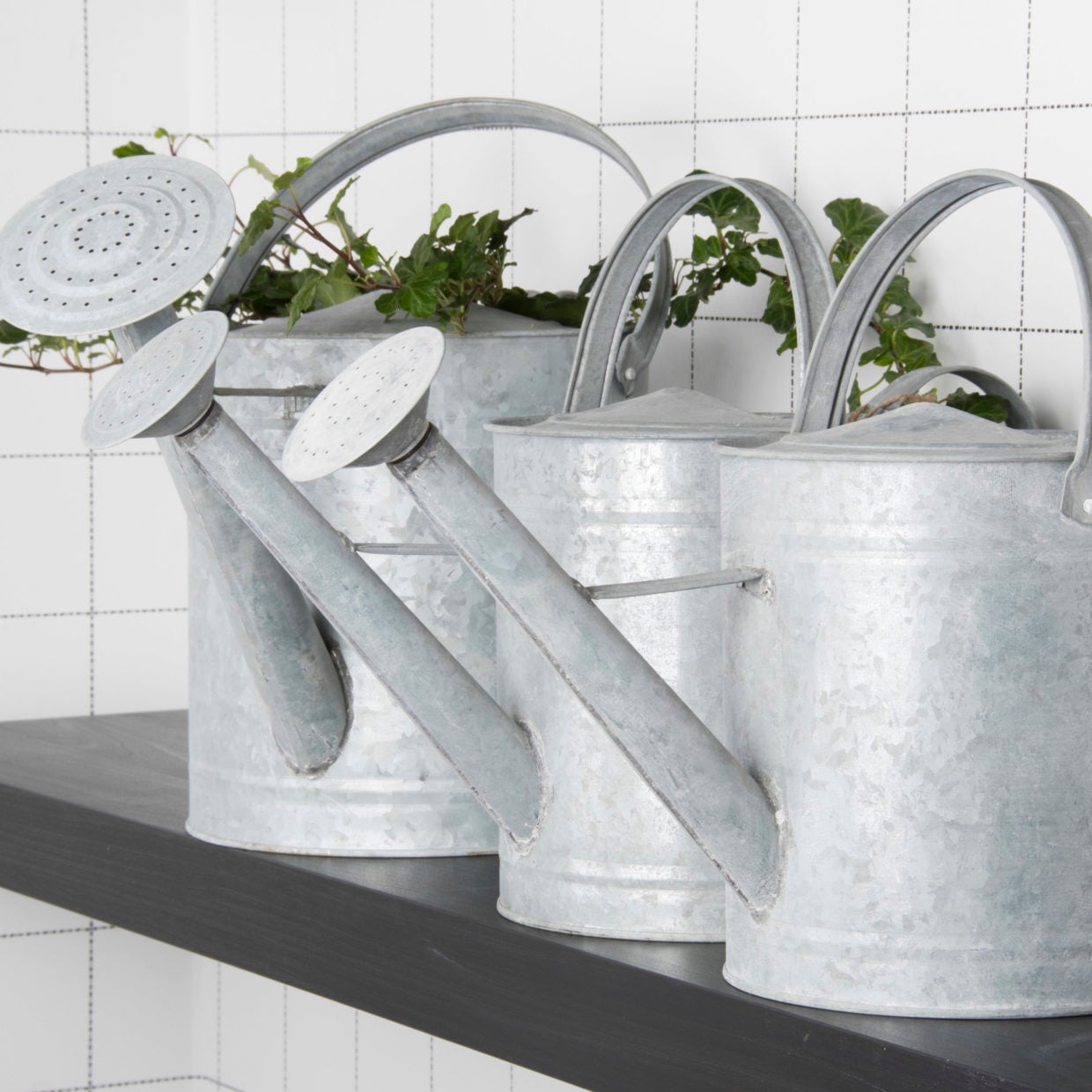 Old Zinc Watering Can 8,75 Lt